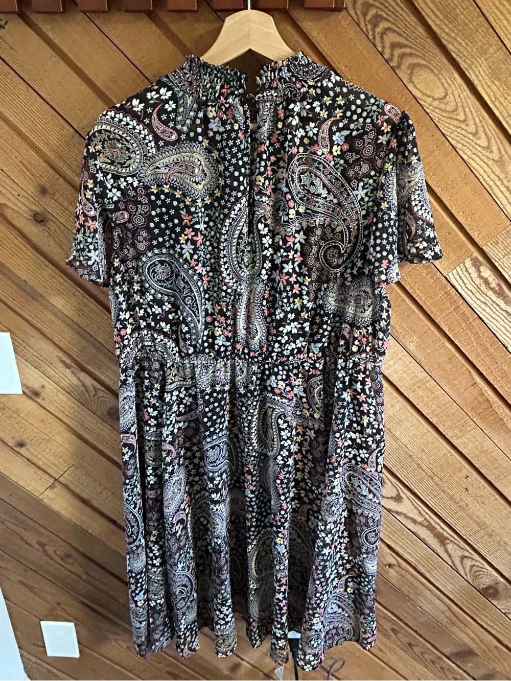 torrid Black Maxi Skirt with Multicolored Floral Print - Picture 4 of 4